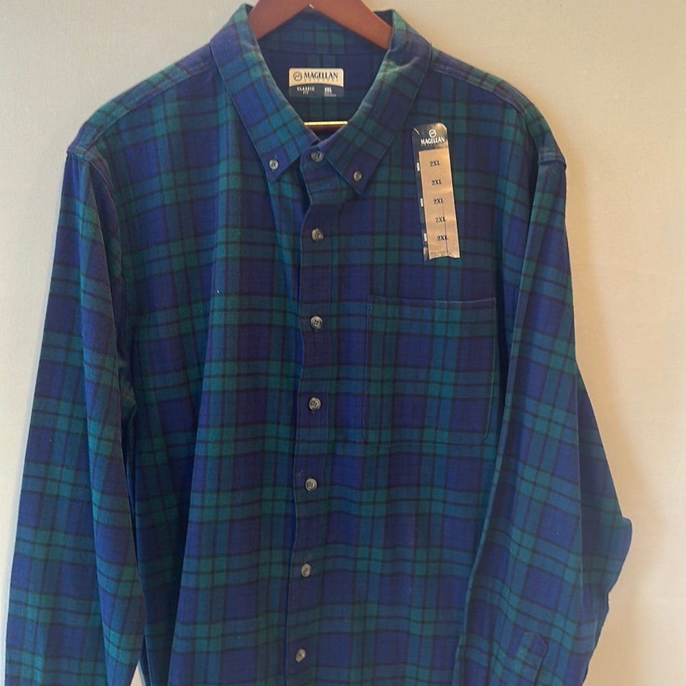 Magellan Classic Fit Flannel Shirt
